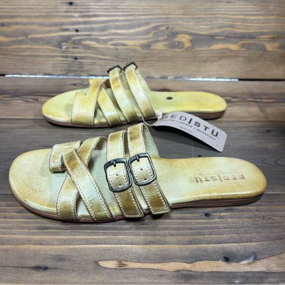 Bed Stu Hilda Flat Handmade Leather Sandals - Picture 3 of 12